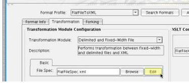 File-to-XML detail