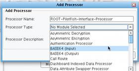 Base 64 Encoding and Decoding Add Processor Panel