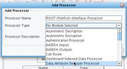 Data Attribute Swapper Processor Choose Processor Menu