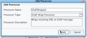 SOAP Headers Name the Processor Panel