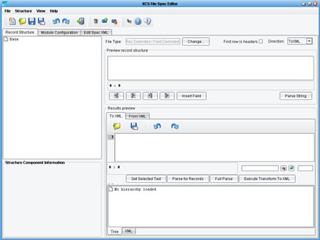 EDI to XML Transformations with the File Specification Editor