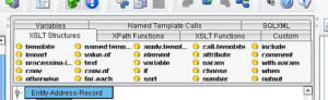 Data Mapper XSLT Structures