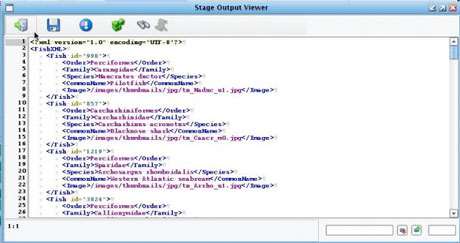 Batch Splitting Stage Output Viewer