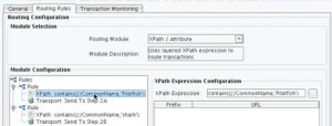 XPath Routing module XPath Rule