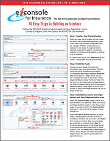 10 Easy Steps to Build an Insurance L&A Interface