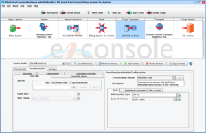 Data Target Transformation Stage