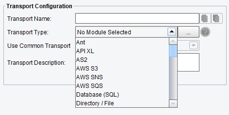 B2B Transport Adapter Type Selection