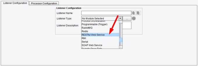 RESTful Web Service Listener Configuration in PilotFish Interface Engine