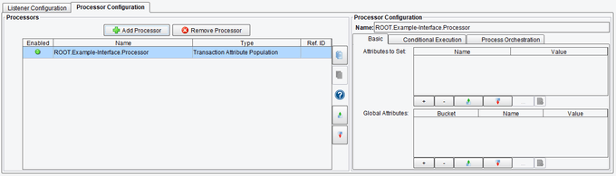 Transaction Attribute Population Processor Basic Configuration Options in PilotFish