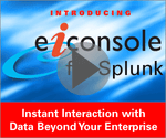 Video of the eiConsole for Splunk by PilotFish